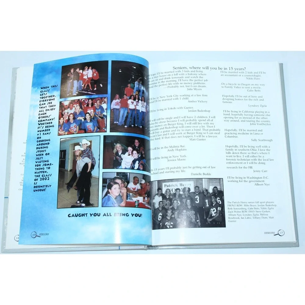 2002 Patrick Henry High School Yearbook Annual Hamler Ohio OH - Spirit 02 Vol 33